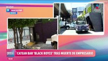 Empresario Iñigo Arenas: Catean el bar Black Royce