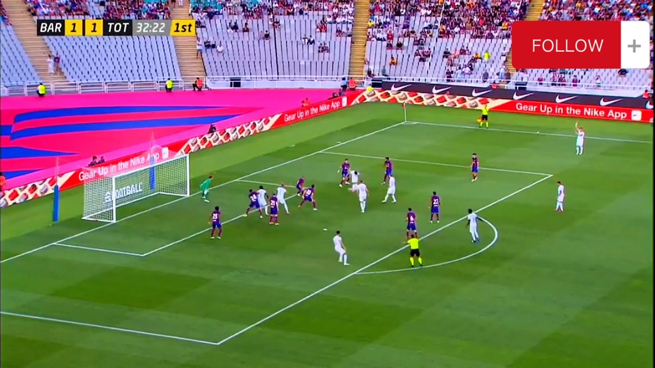 BARÇA 4-2 TOTTENHAM GAMPER TROPHY  Highlights