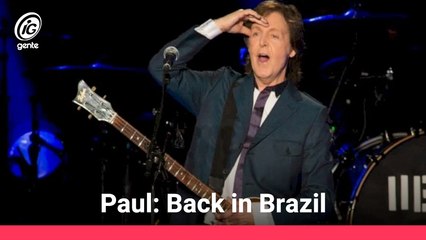 Paul mccartney anuncia turnê no Brasil com cinco shows marcados