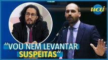 Eduardo relembra facada em Bolsonaro e cita Jean Wyllys em CPMI