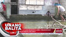 Baha sa bakuran ng ilang residente sa Brgy. Poblacion East, nangingitim na at mabaho ang amoy | UB