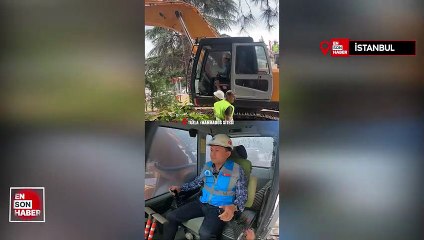 Şadi Yazıcı iş makinesinin başına geçti: Marmados Sitesi kentsel dönüşümünü başlattı