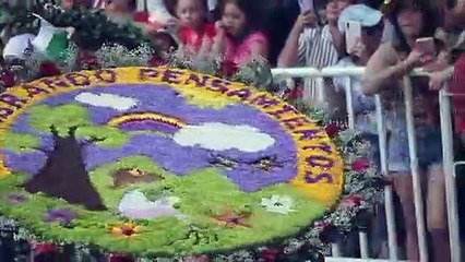 Colorido festival ‘silleteros’ na Colômbia