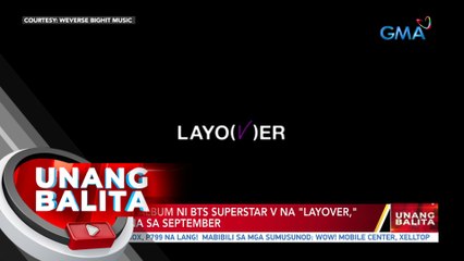 First solo album ni BTS superstar V na 'Layover' ilalabas na sa September | UB