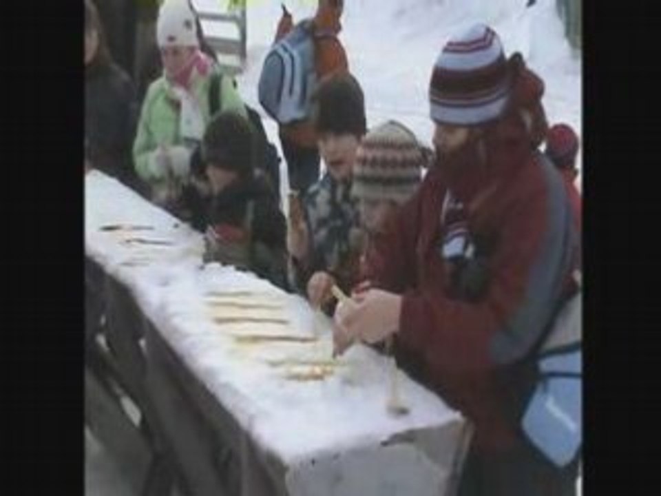 Quebec 2008-Tire sur Neige-Taffy on snow