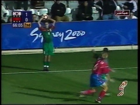 (2000) COREA DEL SUR 1-0 MARRUECOS (JUEGOS OLIMPICOS SYDNEY) (FASE DE GRUPOS) (17.09.2000) (ARABE) (1)-004