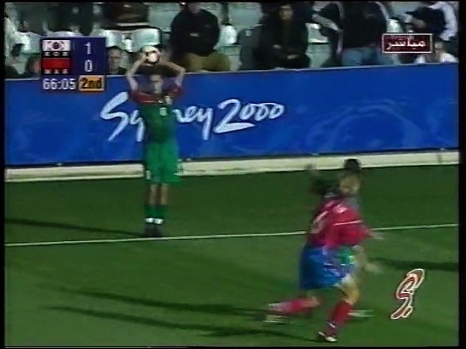 (2000) COREA DEL SUR 1-0 MARRUECOS (JUEGOS OLIMPICOS SYDNEY) (FASE DE GRUPOS) (17.09.2000) (ARABE) (1)-004