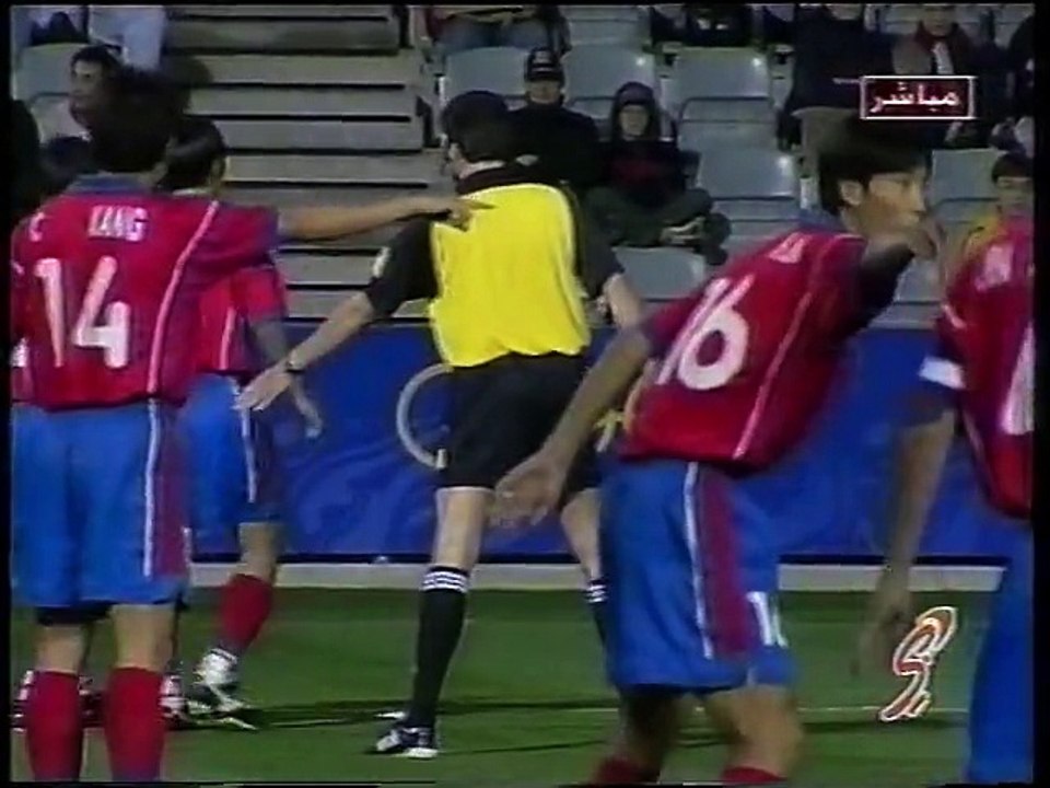 (2000) COREA DEL SUR 1-0 MARRUECOS (JUEGOS OLIMPICOS SYDNEY) (FASE DE GRUPOS) (17.09.2000) (ARABE) (1)-002