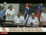 PSUV y el Partido Comunista de Cuba firman convenio de formación y cooperación política