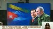 Partido Comunista de Cuba y PSUV fortalecen lazos de solidaridad, cooperación y hermandad