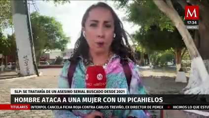 Hombre ataca a joven con un picahielo en San Luis Potosí