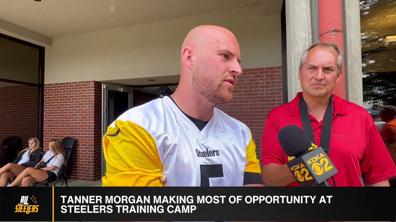 Tanner Morgan Making Most Of Opportunity With Steelers - video Dailymotion