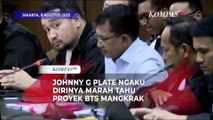 Johnny G Plate Ngaku Marah Karena Proyek BTS 4G Kominfo Tak Selesai