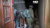 خانه یک فلسطینی متهم به کشتن دو اسرائیلی در نابلس منفجر شد