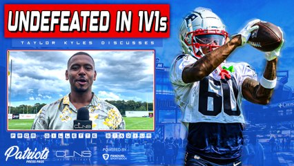 WR Demario Douglas UNDEFEATED in Patriots 1v1s