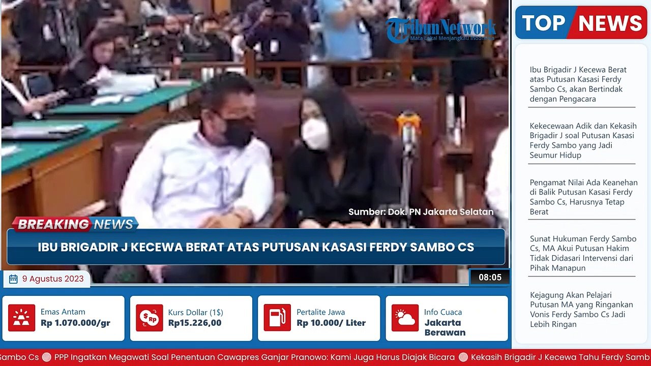 Pilu Ibu Brigadir J Kecewa Berat Putusan Kasasi Ferdy Sambo Cs Lebih Ringan dari Sebelumnya