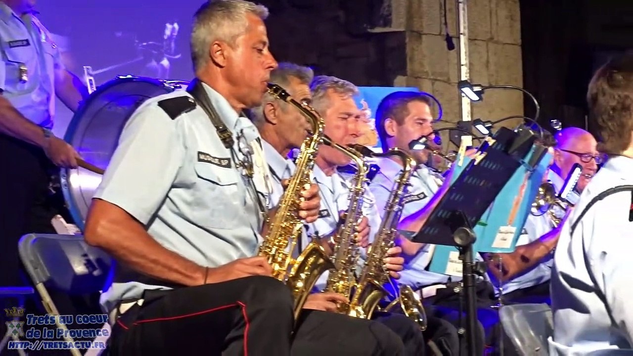 Les Nuits du Parvis de ST MAXIMIN - Harmonie des Sapeurs-Pompiers du Var 8aout2023