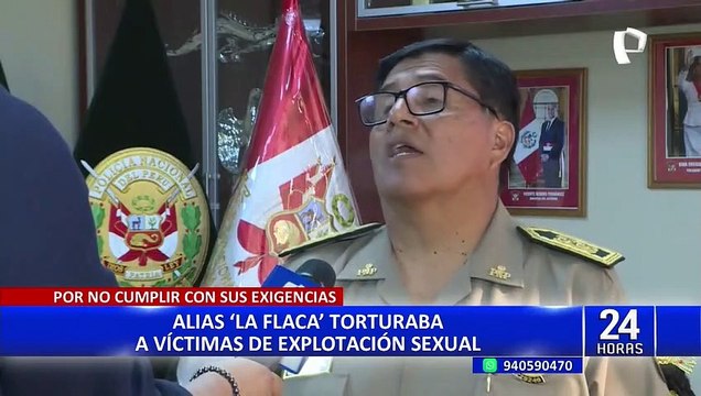 Fiscalía dicta 18 meses de prisión preventiva contra La flaca : torturaba a sus víctimas y les arrancaba las uñas