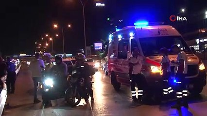 E-5'te 2 araç ve 1 motosiklet kazaya karıştı: 1 ölü