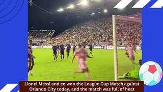 Orlando city’s coach Reaction to Lionel Messi’s Fight with his Players