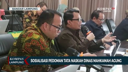 Sosialisasi Pedoman Tata Naskah Dinas Mahkamah Agung