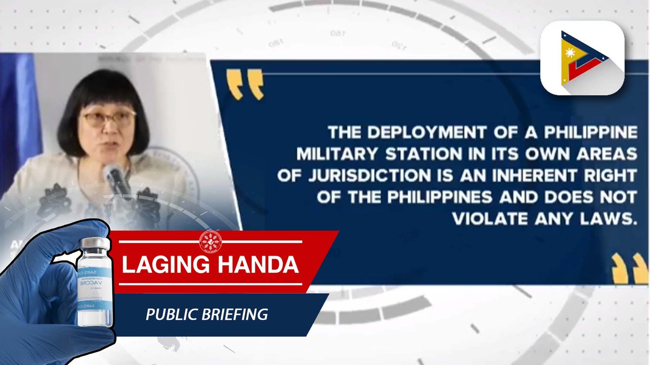 DFA, nanindigang walang nilalabag ang Pilipinas sa resupply mission sa BRP Sierra Madre