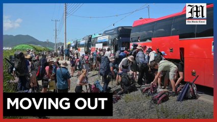 Typhoon forces South Korea to evacuate scout jamboree