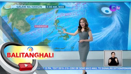Tropical Storm na binabantayan sa Pacific Ocean, lumakas | BT