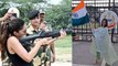 Kiara Advani Wagah Border BSF Jawan संग Flag लहराने पर Troll क्यों, Watch Video | Boldsky