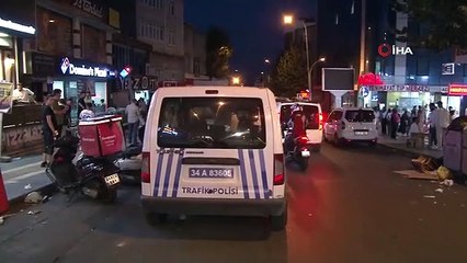 Esenyurt'ta park halindeki kamyon optik dükkanına girdi... O anlar kamerada