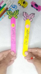 Butterfly Bookmark  #youtubeshorts #shorts #creativefatimaakram #diycrafts