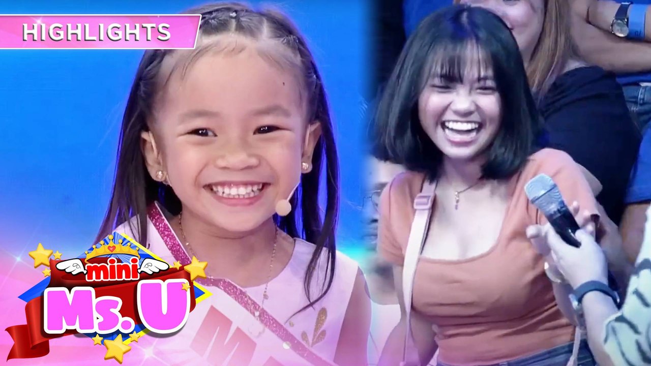 Scarlet is delighted upon seeing her older sister among the Madlang People | It's Showtime