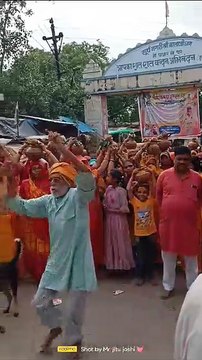 कलश यात्रा के साथ सूर्य मंदिर पर प्रारंभ हुई भागवत कथा