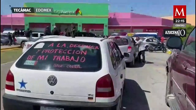 Transportistas en Coacalco y Tecámac se levantan como Autodefensas contra extorsionadores