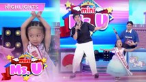 Tyang Amy emulates the energy of Mini Miss U Scarlet in dancing | It's Showtime Mini Miss U