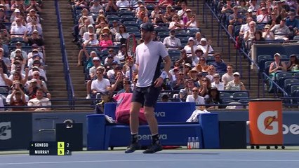 Toronto - Murray sort du piège Sonego