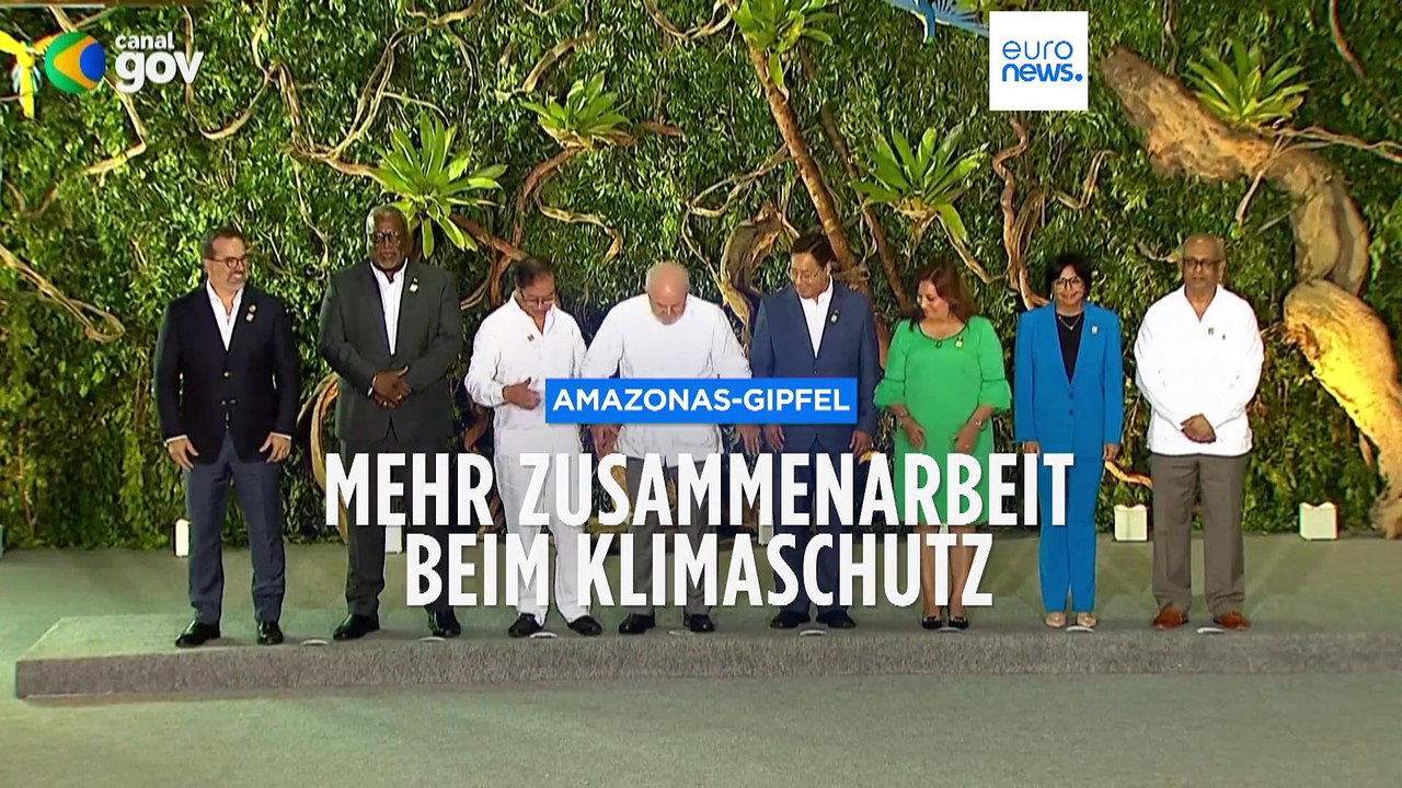 Amazonas-Gipfel: Mehr Zusammenarbeit beim Klimaschutz