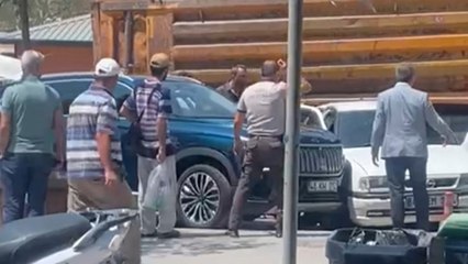 Prensesi gezdiren Togg kaza yaptı