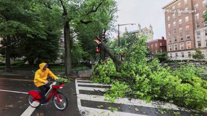 Looming storms shut U.S. government offices