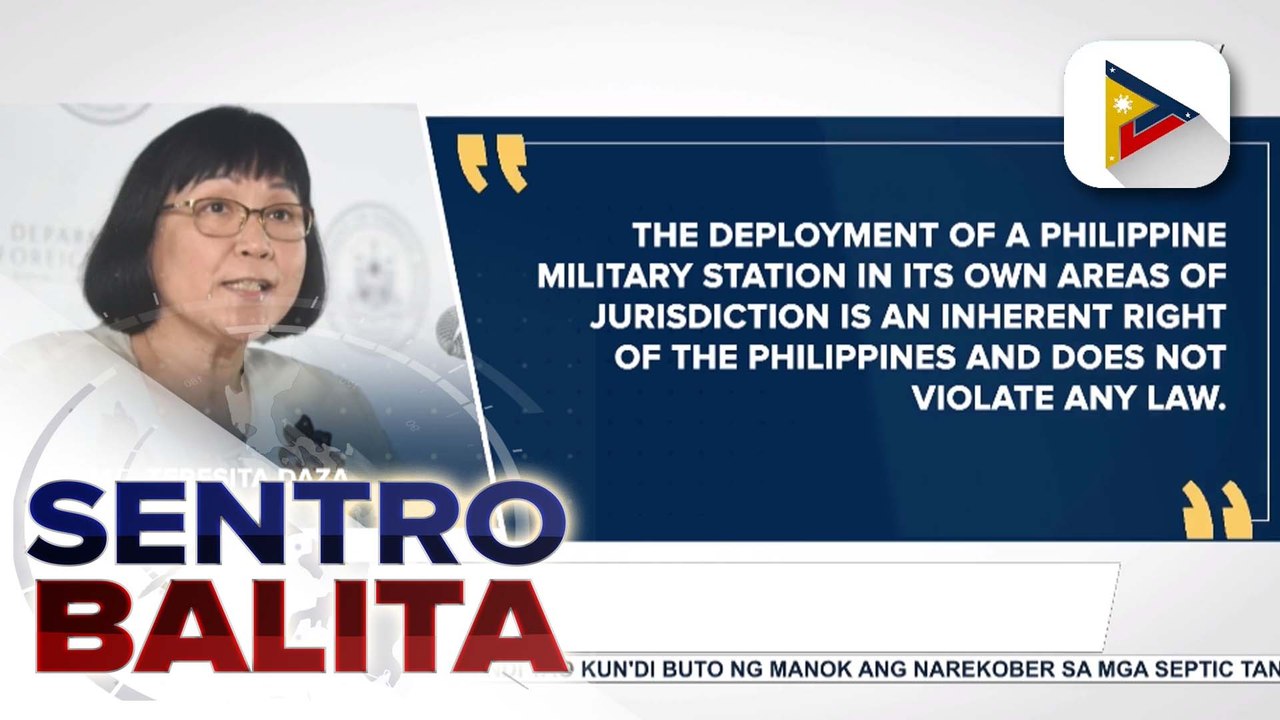 DFA, nanindigan na hindi aalisin ng Pilipinas ang BRP Sierra Madre sa Ayungin Shoal