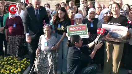 Cumhur'dan tüm önergelere ret: Akbelenliler Meclis'te kararı protesto etti! "Bizi huzur mu tepti?"