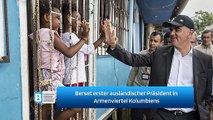 Berset erster ausländischer Präsident in Armenviertel Kolumbiens