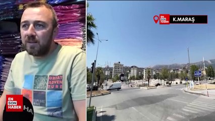 Depremin merkezi Kahramanmaraş’ta son durum görüntülendi