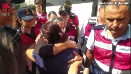 Gültan Kışanak ablasının cenazesine getirildi