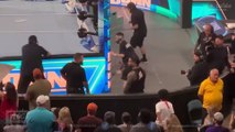 Jey Uso & His Son Break Character Off Air during WWE Commercial Break!