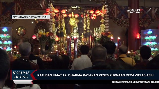 Ratusan Umat Tri Dharma Rayakan Kesempurnaan Dewi Welas Asih