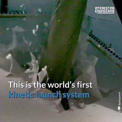 World's First Kinetic Launch System #shorts #viral #shortsvideo #video #innovationhub