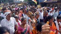विश्व आदिवासी दिवस पर समाज ने निकाली आक्रोश रैली, सरकार से की ये मांग, देखें वीडियो...