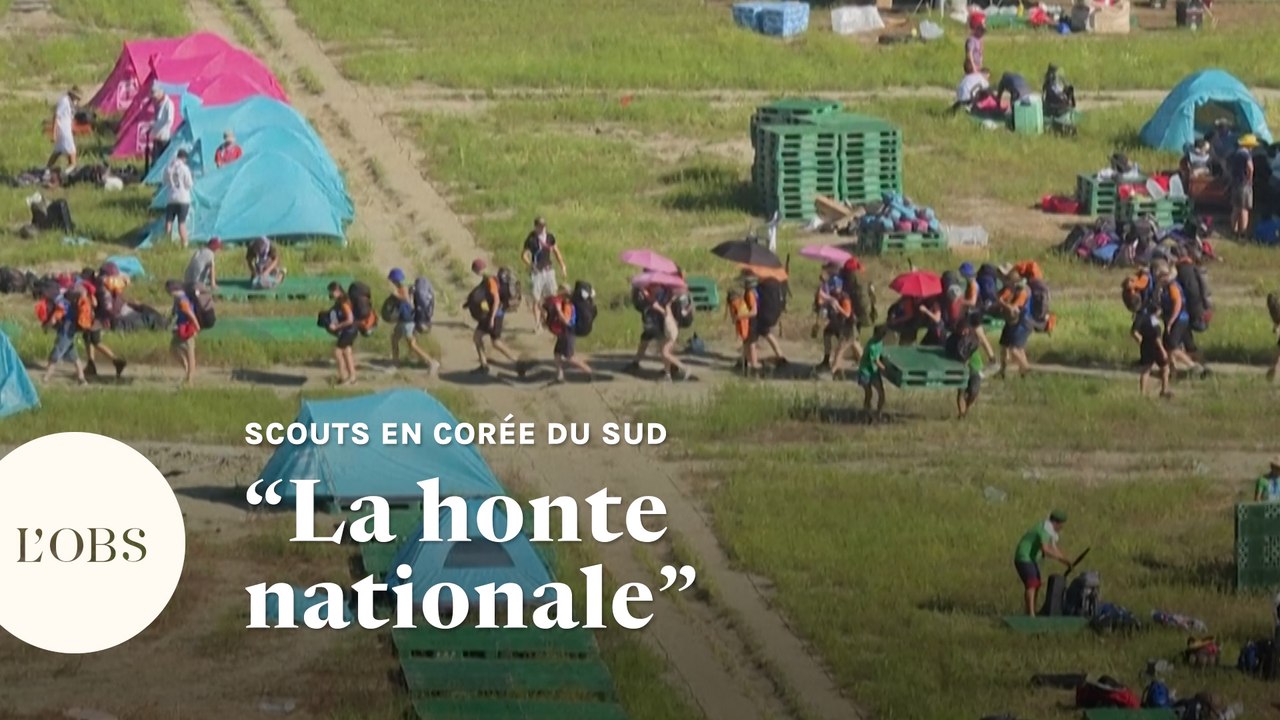 Corée du Sud : les scouts évacuent le campement de leur rassemblement mondial