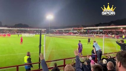 İngiltere Kupası'nda sıra dışı penaltı anı